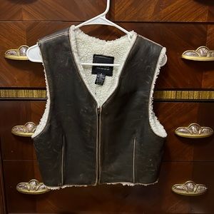 LIMITED Fur-Lined Leather Vest